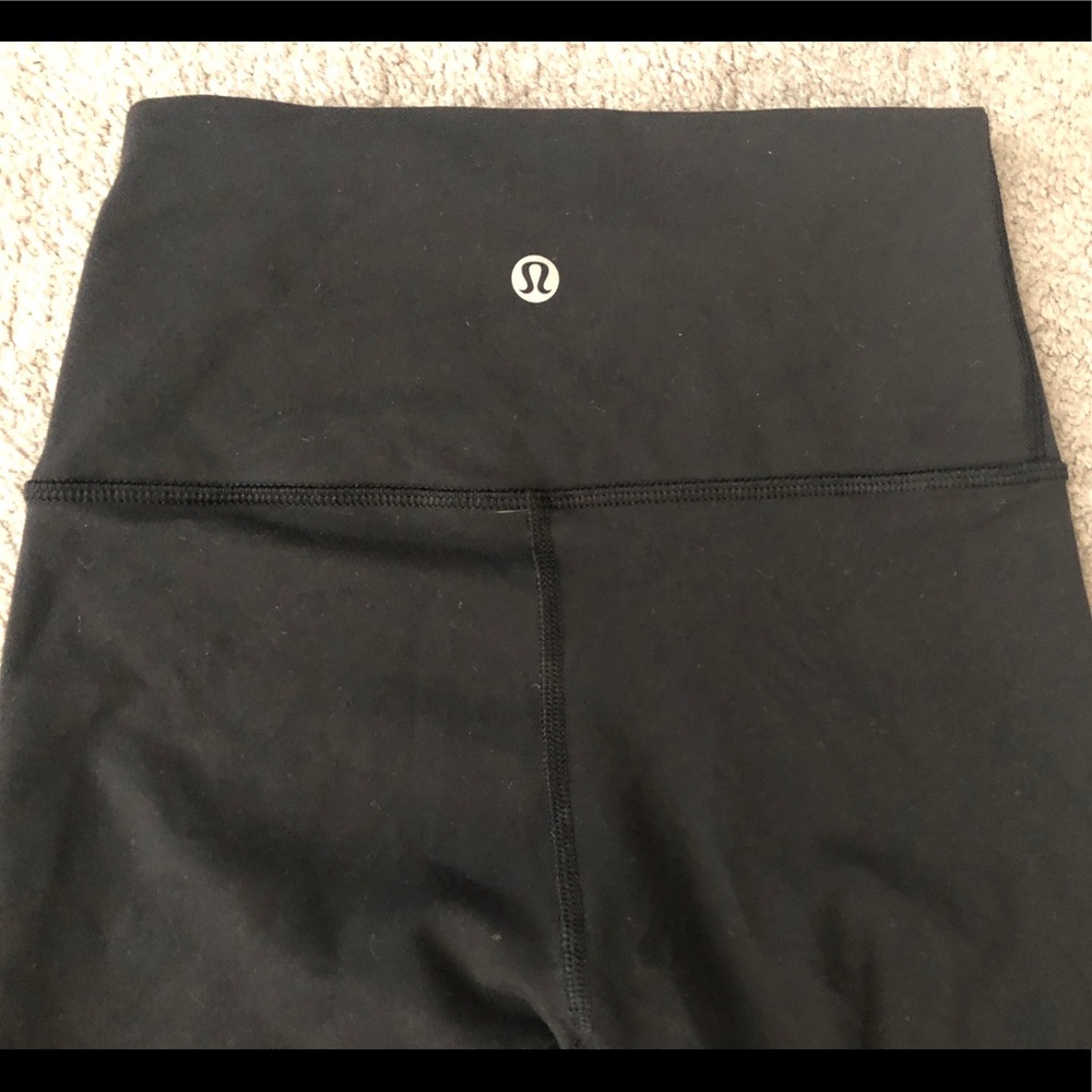 Lululemon high rise black full length leggings